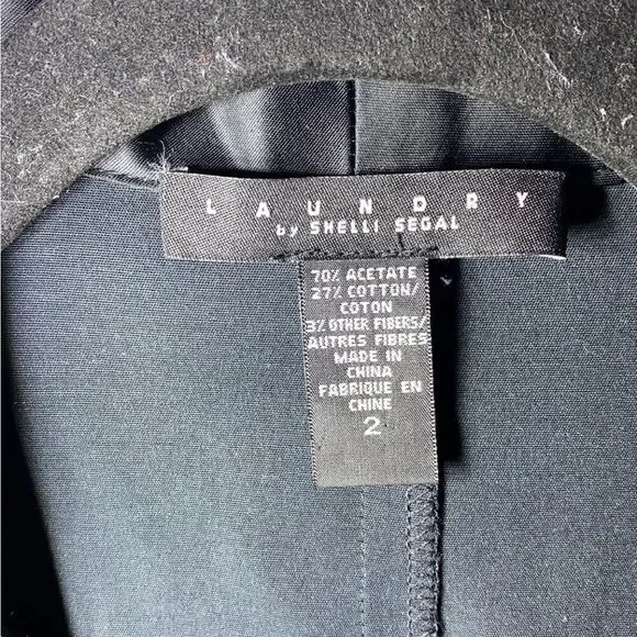 MSRP $167 Laundry by Shelli Segal Black Dress Women's Size 2 - Picture 10 of 10